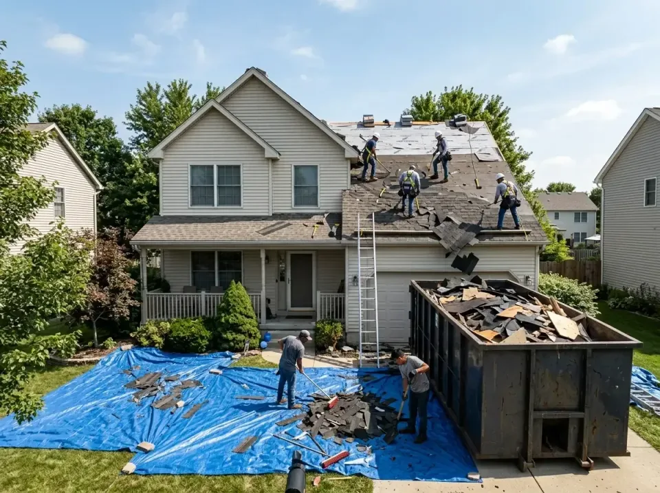roof-replacement-debris-remova-004 — frequently asked questions, Cheapest Dumpster Rentals in Diamondhead, MS